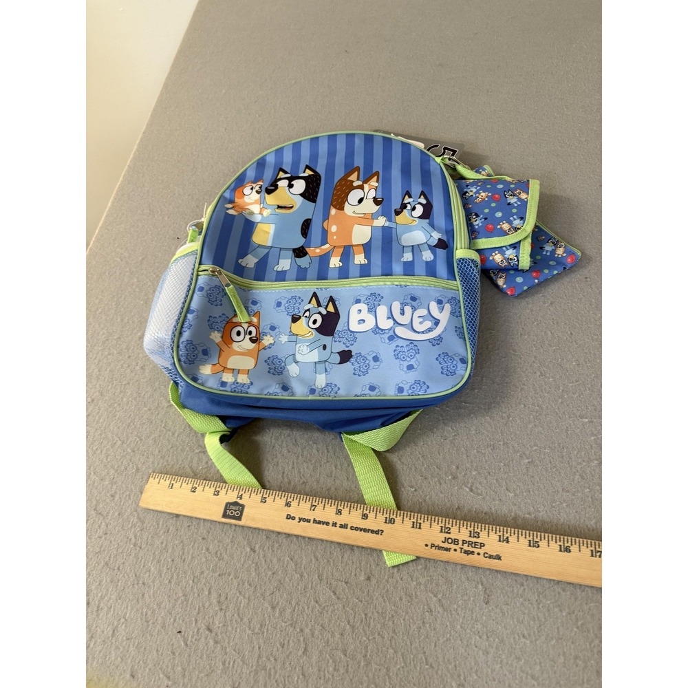 Bluey Kids‎ 5 Piece Backpack Set Lunch Bag Water Bottle Accessory Innovations - Picture 8 of 8